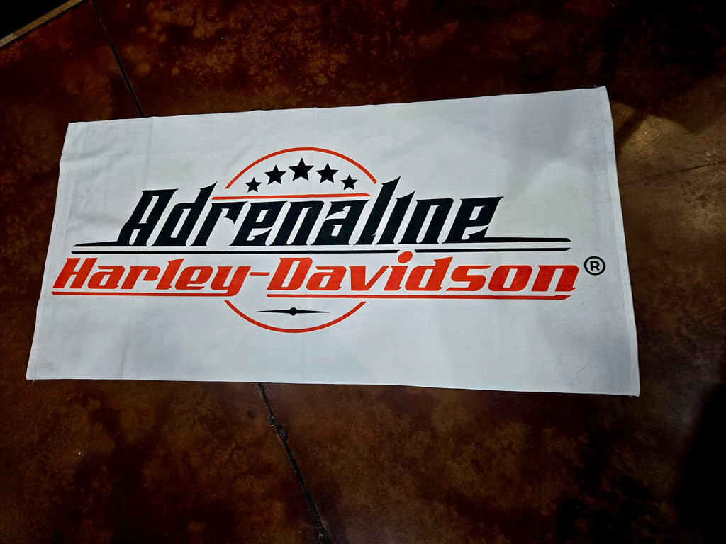 ADRENALINE HARLEY-DAVIDSON BEACH TOWEL