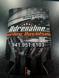 ADRENALINE HARLEY-DAVIDSON CAN KOOZIE