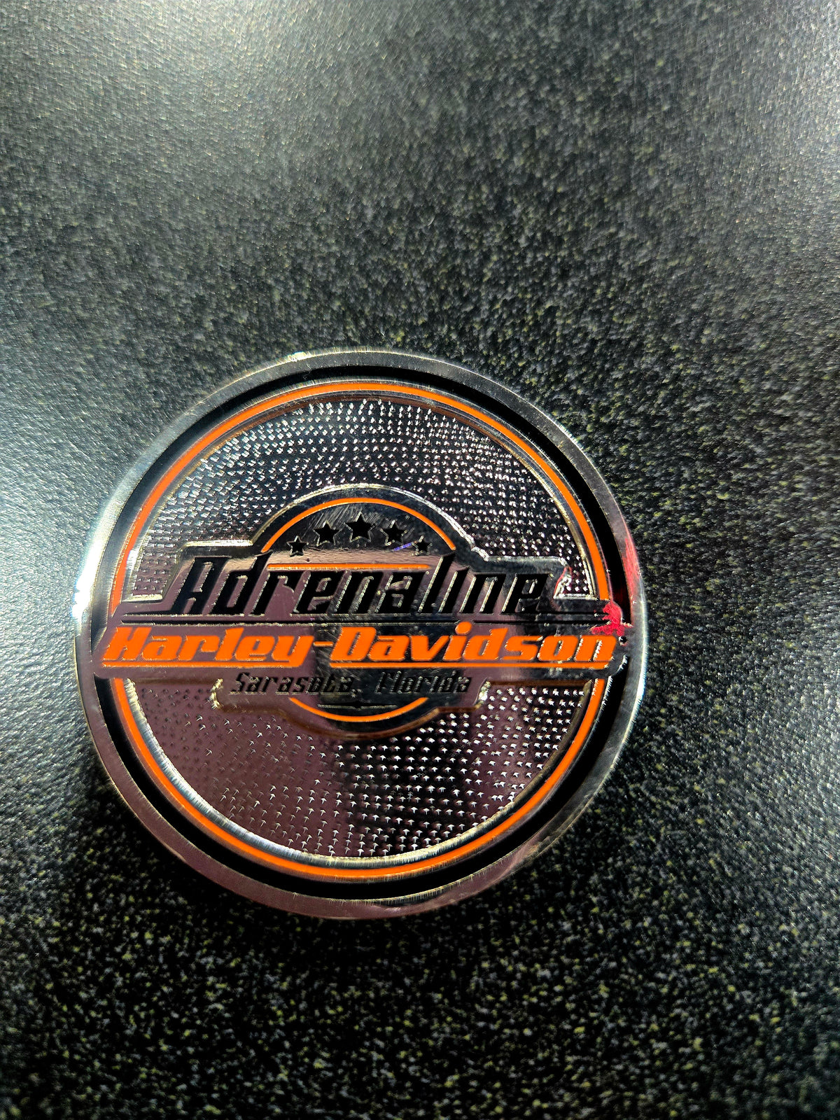 ADRENALINE HARLEY-DAVIDSON CHALLENGE COIN