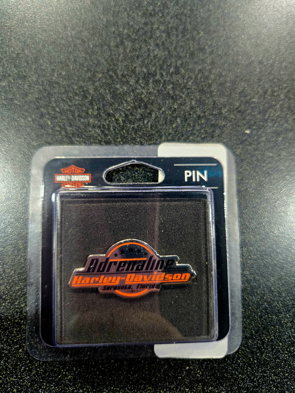 ADRENALINE HARLEY-DAVIDSON PIN